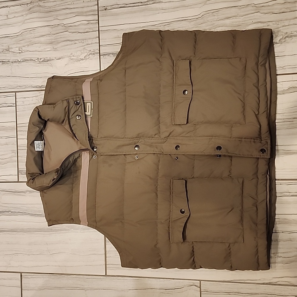 Mens banded vest